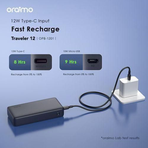 Oraimo Traveler 12 20000mAh Power Bank (Model: OPB-1201)