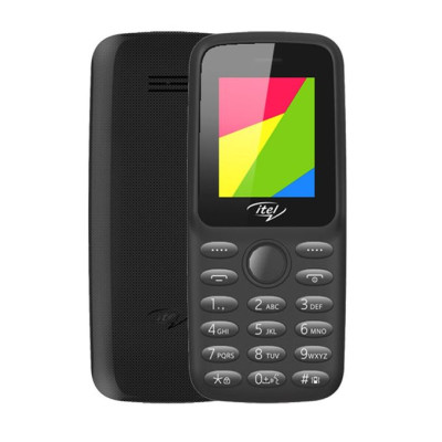 itel It2163 1.8'' Dual SIM Phone - Black