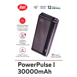 Itel 30,000mAh Power Bank